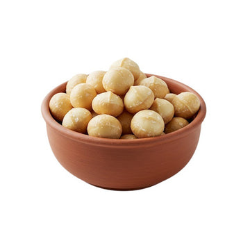 Macadamia, geröstet und gesalzen