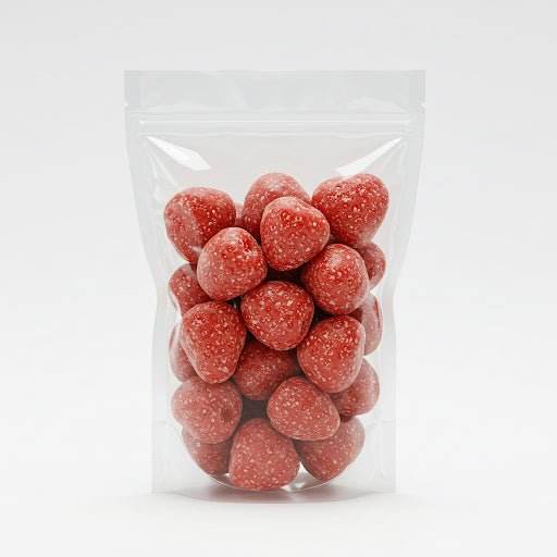 Erdbeeren, getrocknet und kandiert - Frucht-Nuss