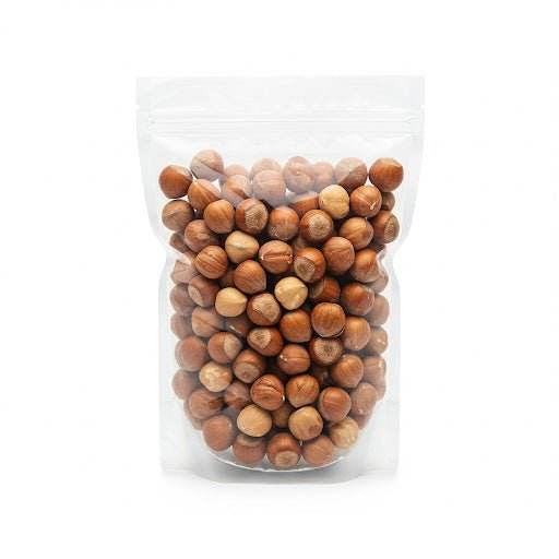 Haselnüsse ohne Schale - roh, naturbelassen - Frucht-Nuss